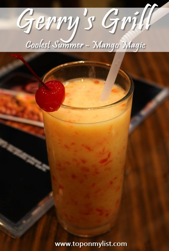 6 COOLEST SUMMER DRINKS | GERRY'S GRILL BACOLOD