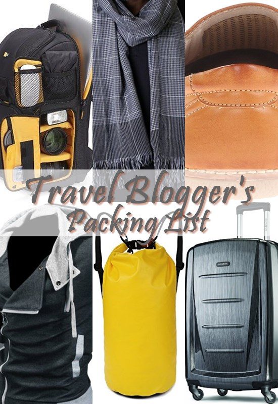 TRAVEL BLOGGER MUST-HAVES