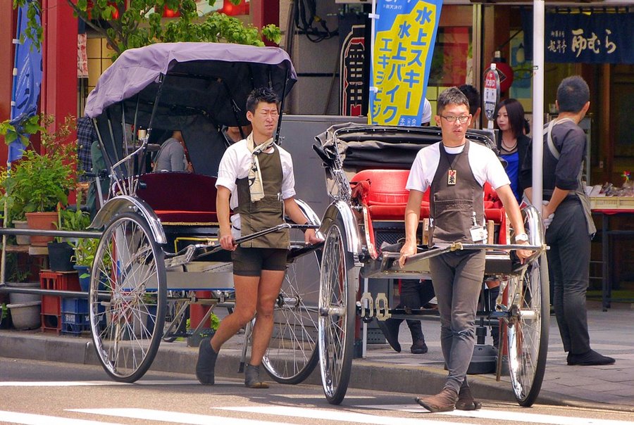 Rickshaw, Japan
